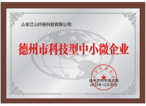 Dezhou science and technology small and medium-sized enterprises